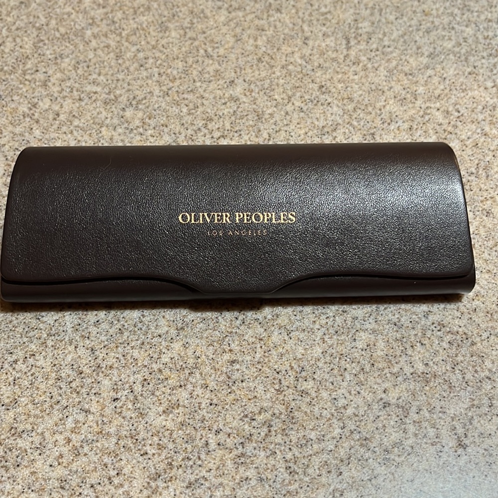 Oliver Peoples NWT Aviator Sunglasses Silver with black lenses Name- Rikson - Picture 10 of 10